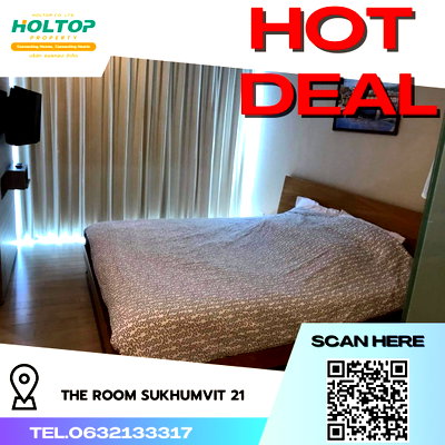 คอนโดให้เช่า : #R4652   ให้เช่าคอนโด The Room Sukhumvit 21