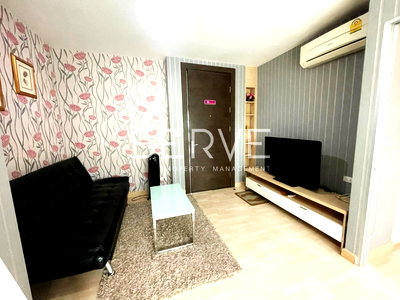 คอนโดให้เช่า : 🔥1นอน ห้องกว้าง ไซส์ใหญ่ วิวเมือง แบบไม่บล็อก เฟอร์แน่นมาก ห้องแต่งครบ คอนโดทำเลดี ติดMRT รัชดาภิเษก @   Rhythm Ratchada