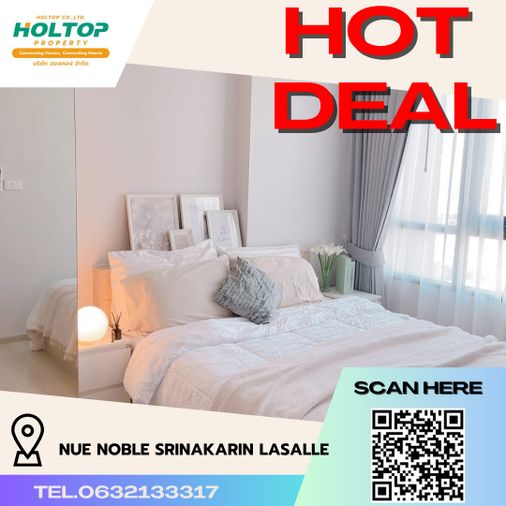 #R4694   ให้เช่าคอนโด NUE Noble Srinakarin Lasalle   