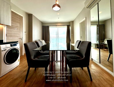 Condos for rent Si Racha Chonburi : UK01-084 Urgent! The ZEA Sriracha 2BR, beautiful room, special price 20,000 Bath