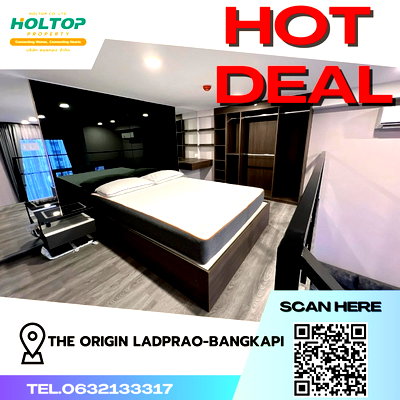 คอนโดให้เช่า : #Z933  ให้เช่าคอนโด The Origin Ladprao-Bangkapi