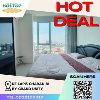 รูปภาพ #Z930 ให้เช่าคอนโด De Lapis Charan 81 by Grand Unity