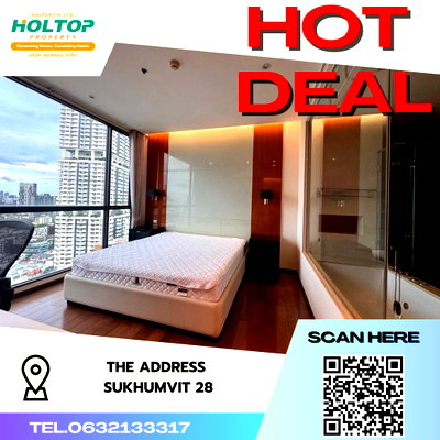 คอนโดให้เช่า : #S3947 ให้เช่า The Address Sukhumvit 28