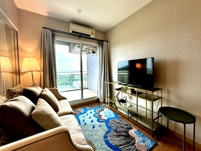 คอนโดให้เช่า : UK01-085 Luxury Seaview @ The ZEA Sriracha | 1BR ชั้นสูง วิวทะเลพาโนรามา แต่งครบ เพียง 10,000฿/เดือน พร้อมเข้าอยู่