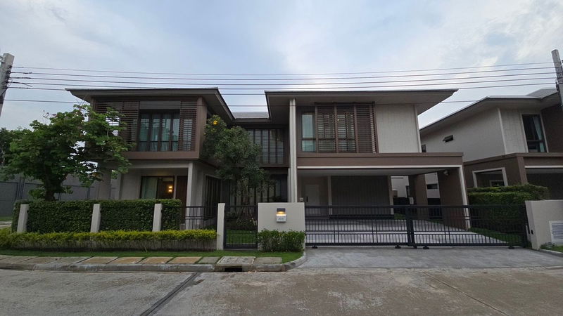 บ้านเดี่ยวให้เช่า : 🏠 ให้เช่าบ้าน : BURASIRI KRUNGTHEPKREETHA (บุราสิริ กรุงเทพกรีฑา)   รหัสทรัพย์ | 📌 LNP-H435 