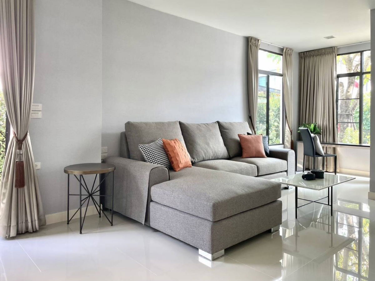 picture Detached House for Rent Manthana Onnut-Wongwan 3, Fully furnished - 4/24