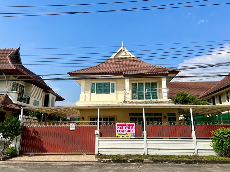 ขายบ้านเดี่ยว :  🔥🔥[For Sale] ขายบ้านเดี่ยว 4 ห้องนอน ถูกสุดในโครงการ อารีนา การ์เดนท์ บางนา-สุวรรณภูมิ (Arena Garden Bangna-Suvarnabhumi) ในซอยวัดหลวงพ่อโต บางนา