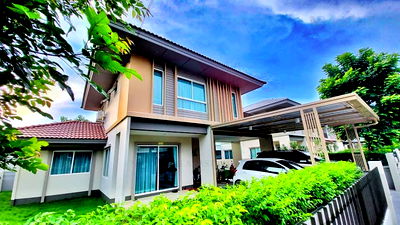 ขายบ้านเดี่ยว : 📌 ขายบ้านเดี่ยว โครงการ คณาสิริ ชัยพฤกษ์-วงแหวน 2 ชั้น 4 ห้องนอน 3 ห้องน้ำ