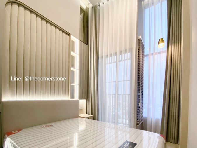 Corner room ✨ Ready to move in❗️" 𝐒𝐨𝐡𝐨 𝐁𝐚𝐧𝐠𝐤𝐨𝐤 𝐑𝐚𝐭𝐜𝐡𝐚𝐝𝐚 " 2 Bedroom , Near : MRT-Huai Khwang 