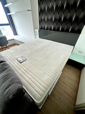 คอนโดให้เช่า : For Rent 22,000 1bed 34 sqm Ideo Q Chula Samyan Fullyfurnish