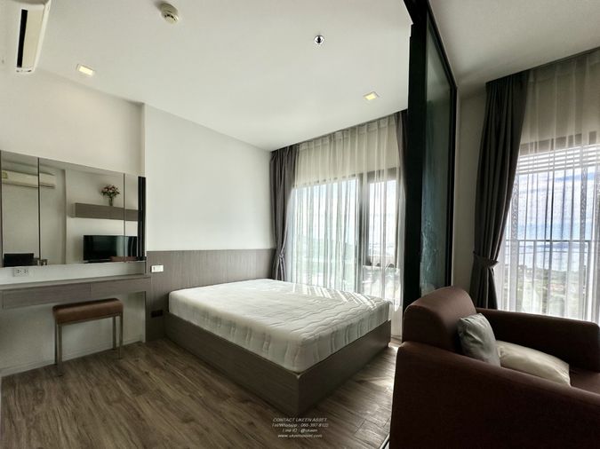 UK01-080 ให้เช่าคอนโด ไนท์บริดจ์ ศรีราชา (KnightsBridge Sriracha) ขนาด 35 ตรม  ราคาเพียง 9,000 บาท