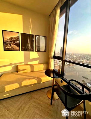Condos for rent Shrewsbury International School : 1-BR Condo at Chapter Charoennakhorn - Riverside near BTS Krung Thon Buri (ID 2151872)
