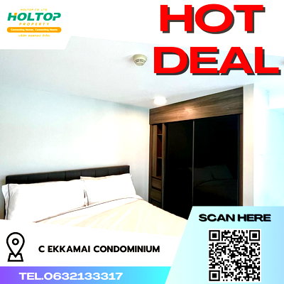 คอนโดให้เช่า : #R4711  ให้เช่าคอนโด C Ekkamai Condominium