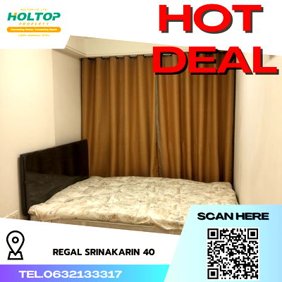 Condos for rent Prawet : #R4720 Condo for rent Regal Srinakarin 40