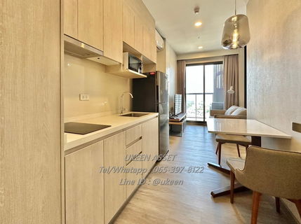 รูปภาพ UK01-176 ให้เช่าคอนโด คีน ศรีราชา (KEEN Centre Sriracha) คอนโดหรู : 1 ห้องนอน 16,000 บาท/เดือน | พื้นที่ 35.28 ตร.ม., ชั้น 19 วิวทะเล