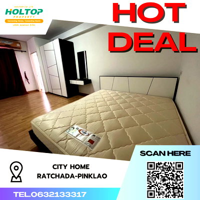 คอนโดให้เช่า : #S3954 ให้เช่า City Home Ratchada-Pinklao