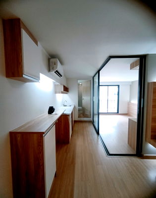 เช่าคอนโด สนามบินสุวรรณภูมิ :  🟢For Rent🟢Level Condominium (เลเวล คอนโดมิเนียม) ห้องสวย เฟอร์ครบ 📱ADD LINE @nathong97 (ตอบ ⚡ 24 Hr) P230