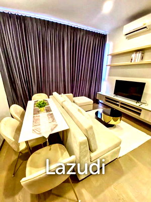 คอนโดให้เช่า : 58.0 ตร.ม.  2 ห้องนอน  2 ห้องน้ำ คอนโดสำหรับ เช่าใน ถนนพญาไท