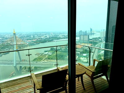 เช่าคอนโด โฮมโปร พระราม 3 : The Pano (เดอะ พาโน)  ชั้น 43  ขนาด 130 ตรม