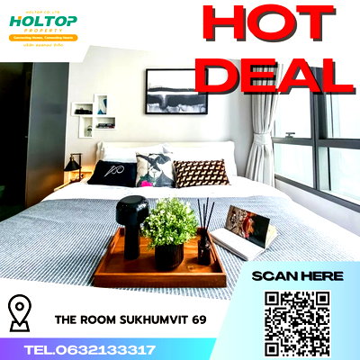 คอนโดให้เช่า : #R4737  ให้เช่าคอนโด The Room Sukhumvit 69