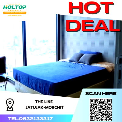 คอนโดให้เช่า : #S3965 ให้เช่า The Line Jatujak-Morchit