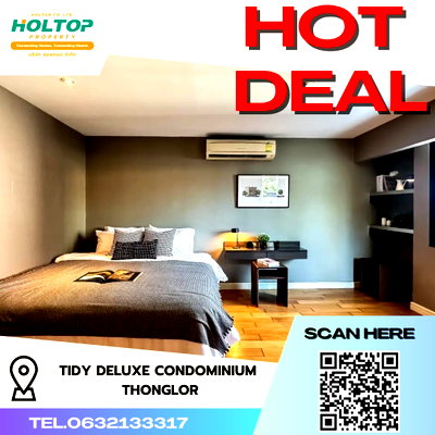 คอนโดให้เช่า : #R4729 ให้เช่าคอนโด Tidy Deluxe Condominium Thonglor