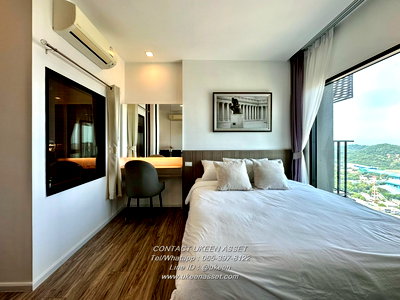 คอนโดให้เช่า : UK01-131 ให้เช่าคอนโด ไนท์บริดจ์ ดิ โอเชี่ยน ศรีราชา : 1 ห้องนอน 1 ห้องน้ำ ขนาด 35 ตร.ม. ค่าเช่าเพียง 10,000 บาท/เดือน (สัญญา 1 ปี)