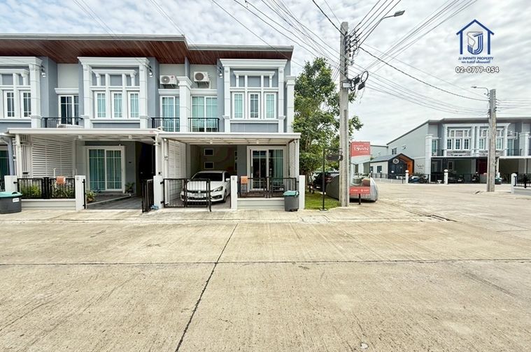 3-bed townhouse for sale, 93 sqm, 16.7 sq wah, Golden Town Kaset - Nawamin