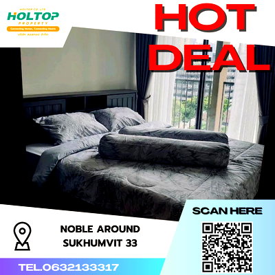 คอนโดให้เช่า : #S3977 ให้เช่า Noble Around Sukhumvit 33