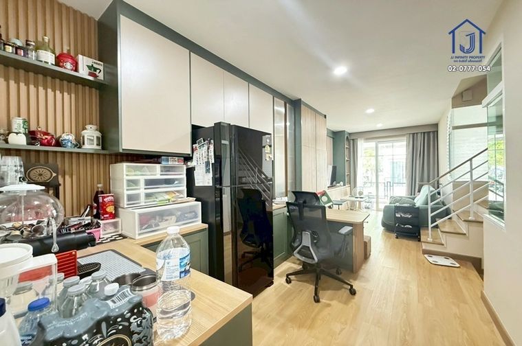 3-bed townhouse for sale, 93 sqm, 16.7 sq wah, Golden Town Kaset - Nawamin