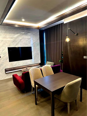 Condos for rent : 🚩 For Rent Condo THE ESSE AT SINGHA COMPLEX Building 1, Floor 24,2 bed room, Room size 70.00 sqm