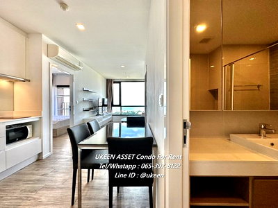 Condos for rent : UK01-129 Condo for rent, Knightsbridge The Ocean Sriracha: 2 bedrooms, 2 bathrooms, 57 sq m., rent only 20,000 baht/month (1 year contract)