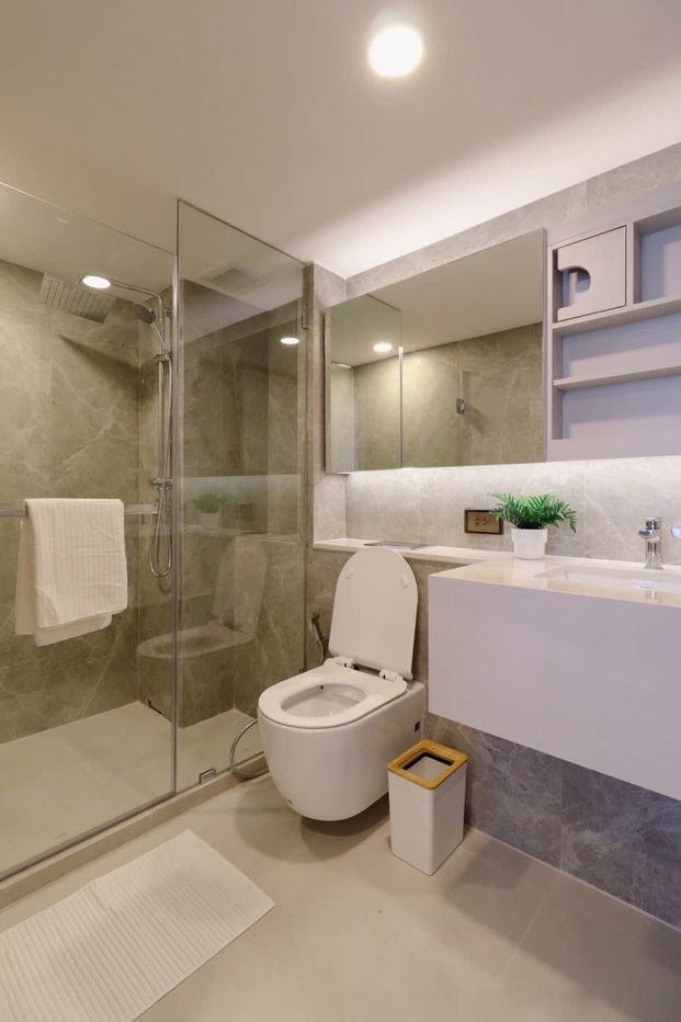picture 🔮🎈 Condo for rent luxury condo new room Soho Bangkok Ratchada Decorated in Muji style, beautiful view, fully equipped with facilities 🧳 - 7/8