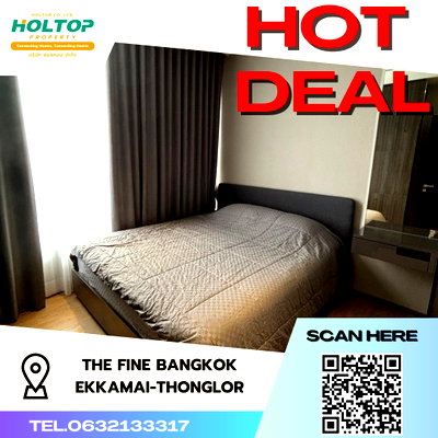 คอนโดให้เช่า : #S3975 ให้เช่า The Fine Bangkok Ekkamai-Thonglor