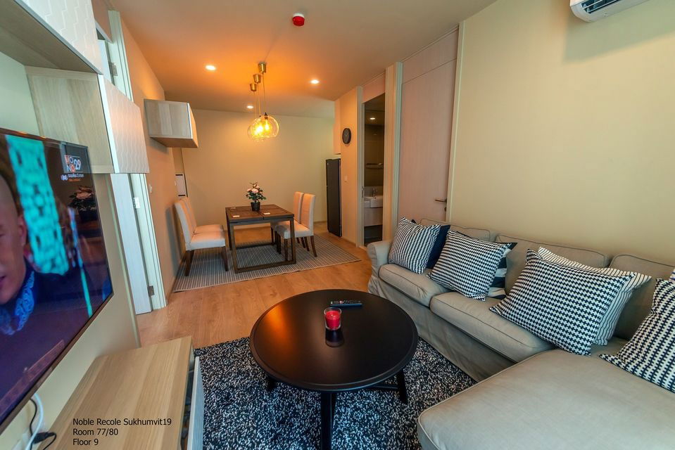 รูป For Rent 🌟Noble Recole Sukhumvit 19 🎉2 Bedroom Ready to move in🎉#AS-737 - รูปที่ 1/19