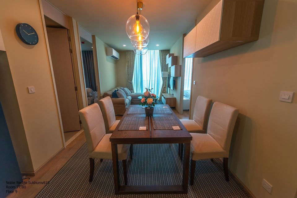 รูป For Rent 🌟Noble Recole Sukhumvit 19 🎉2 Bedroom Ready to move in🎉#AS-737 - รูปที่ 5/19