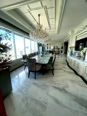 คอนโดให้เช่า : 🚩 ให้เช่าคอนโด คิว อโศก อาคาร 1 ชั้น 42 Penthouse ขนาด 274.00 ตรม ใกล้ MRT สถานีเพชรบุรี