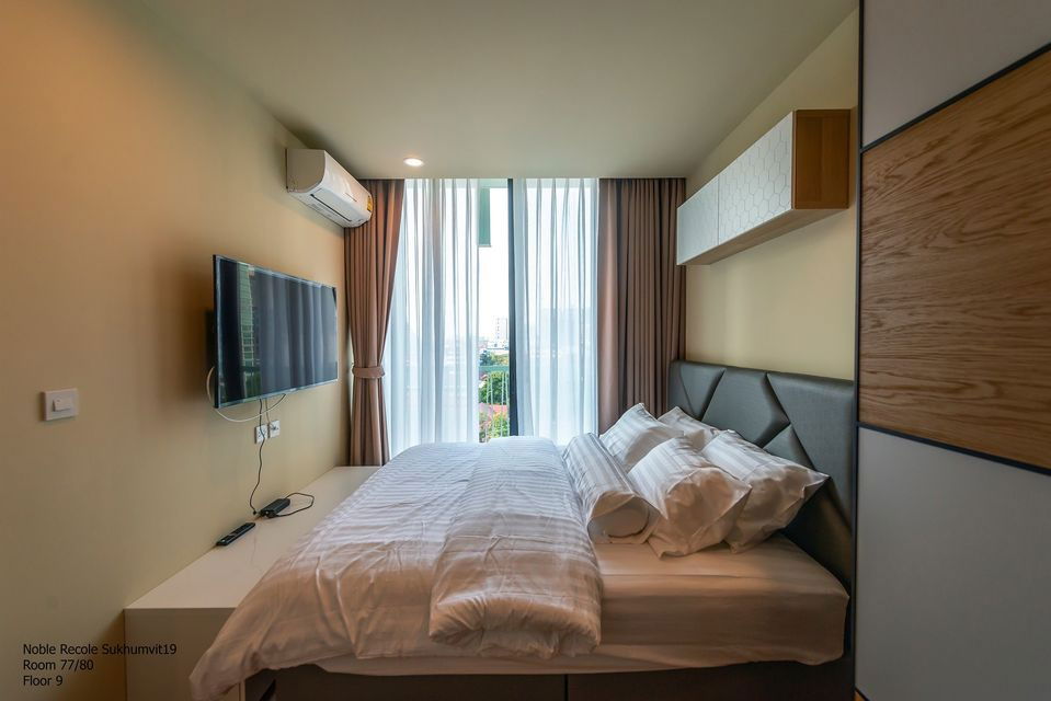 รูป For Rent 🌟Noble Recole Sukhumvit 19 🎉2 Bedroom Ready to move in🎉#AS-737 - รูปที่ 9/19