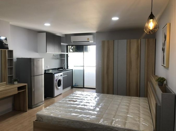 ✨ มีเครื่องซักผ้า คอนโด ประตูน้ำ เพรสตีจ 31 ตรม  ชั้น 20 เพียง 14000 บาท 🏡💖
