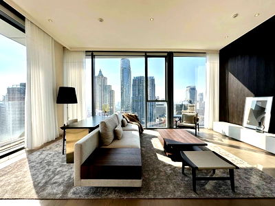 Condos for sale : LTHC12704 - Scope Langsuan Condo FOR SALE Size 155 sqm. 2 beds 3 baths Near BTS Chit Lom Station ONLY 120 MB