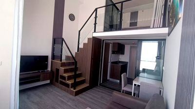 Condos for sale : S-OLK109  For sale, The Origin Ladprao-Bangkapi, 23rd floor, duplex 35 sqm. 1 bed 1 bath 4.3 million, 064-959-8900