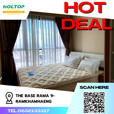 Condos for rent : #Z1024 Condo for rent THE BASE Rama 9-Ramkhamhaeng