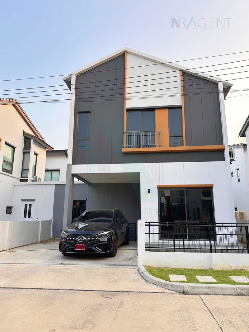 ขายบ้านเดี่ยว : ขายบ้านแฝด โครงการ อณาสิริ บางนา 2 ชั้น 3 ห้องนอน 3 ห้องน้ำ