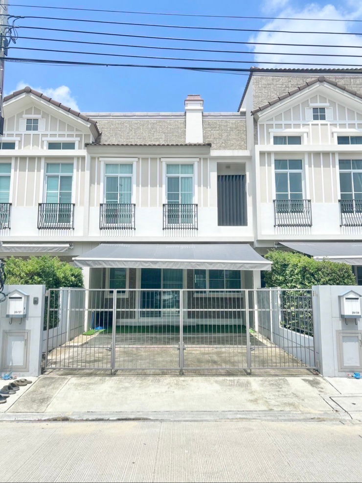 ทาวน์โฮมให้เช่า : ให้เช่าบ้าน อินดี้2 บางนา-รามคำแหง2 #ใกล้เมกาบางนา