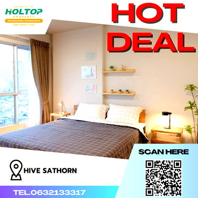 คอนโดให้เช่า : #Z1041 ให้เช่าคอนโด Hive Sathorn