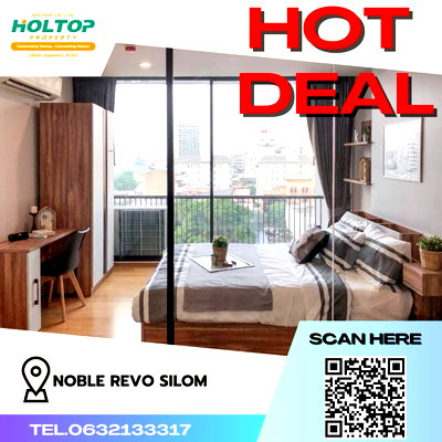 คอนโดให้เช่า : #Z1044 ให้เช่าคอนโด Noble Revo Silom