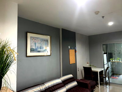 Condos for rent Thailand Cultural Centre  : Condo for rent Aspire Rama 9, MRT Rama 9, beautiful room, 2 bedrooms