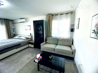 Condos for rent MRT Lat Phrao 101  : For Rent Condo CITY VILLA Building F1, Floor 9,Studio, Room size 33 sqm