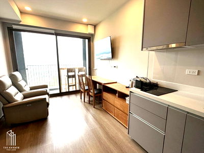 คอนโดให้เช่า : For rent Whizdom The Forestias (Destinia) ชั้นสูงมาก ทิศเหนือ วิวสนามบินสุวรรณภูมิ 35.86 sq.m. 1 bedroom