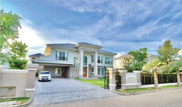 รูป AP1403 ขายบ้านเดี่ยวโครงการ หมู่บ้านพฤกษ์ภิรมย์ ราชพฤกษ์ - รัตนาธิเบศร์ นนทบุรี - รูปที่ 1/8